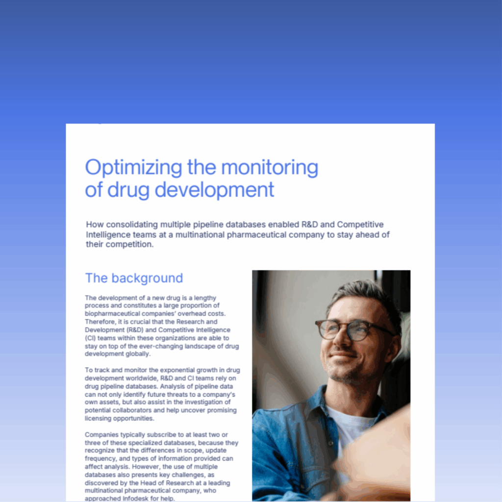 Optimising the monitoring of drug development