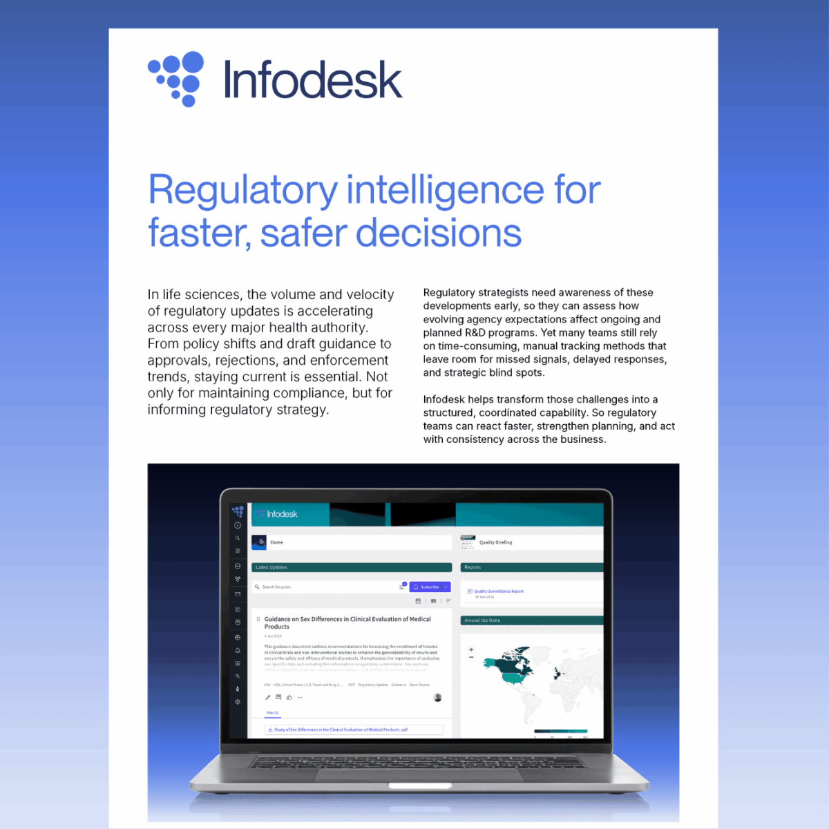 Regulatory intelligence fo faster, safer decisions