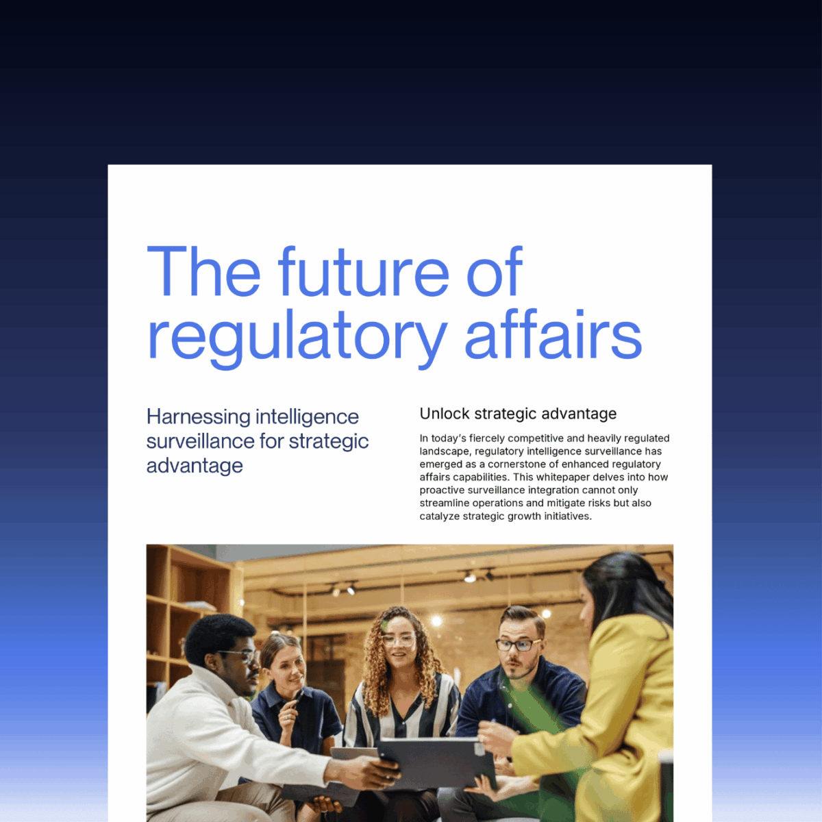 The future of regulatory affairs